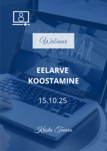 Webinar - eelarve koostamine