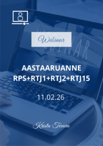 Webinar - aastaaruande reeglid