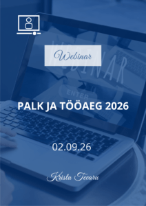 Webinar - Palk ja tööaeg 2026